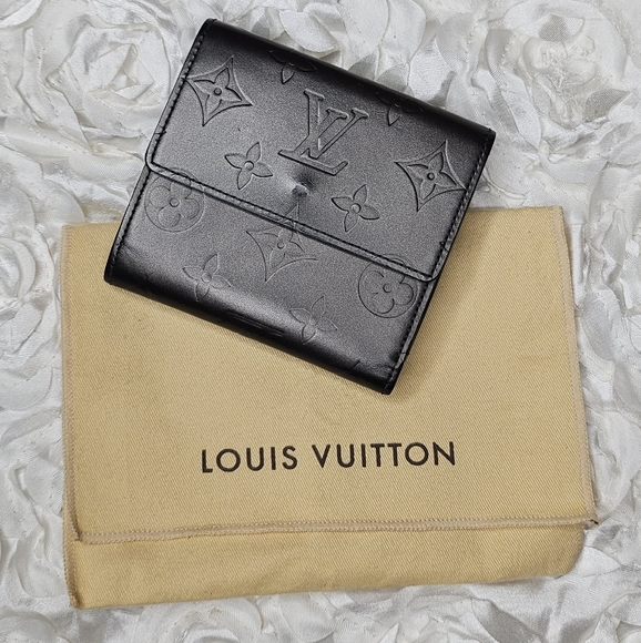 Louis Vuitton Handbags - Louis Vuitton Matte Vernis Double Snap wallet